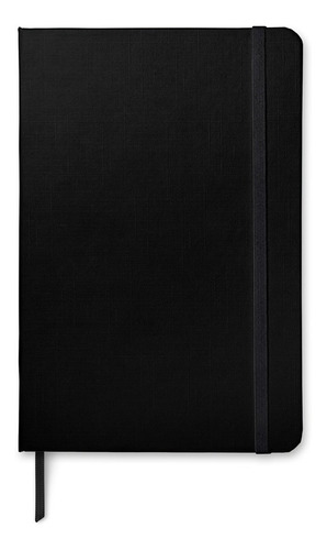 Caderno Quadriculado Taccbook 14x21 Cm Capa Rígida Preta