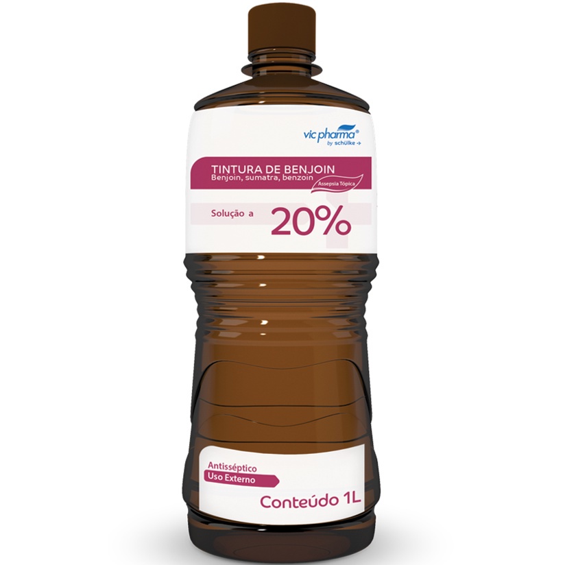 TINTURA DE BENJOIN 20% 1 LITRO VIC PHARMA | Shopee Brasil