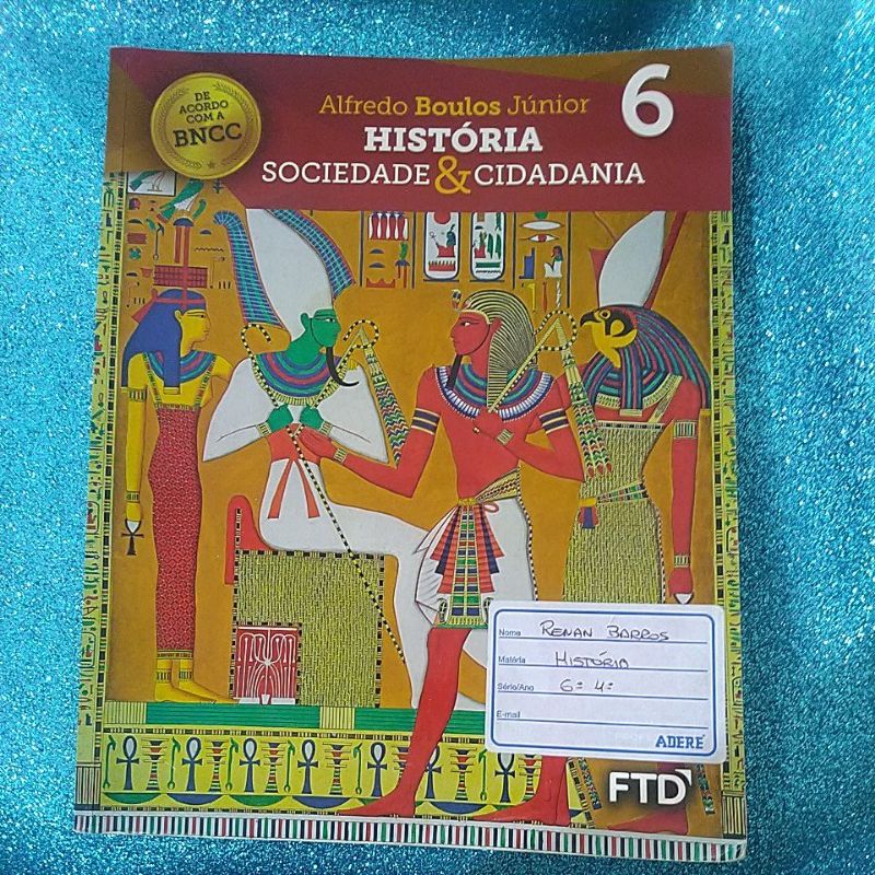 História Sociedade e cidadania -6 ano BNCC | Shopee Brasil