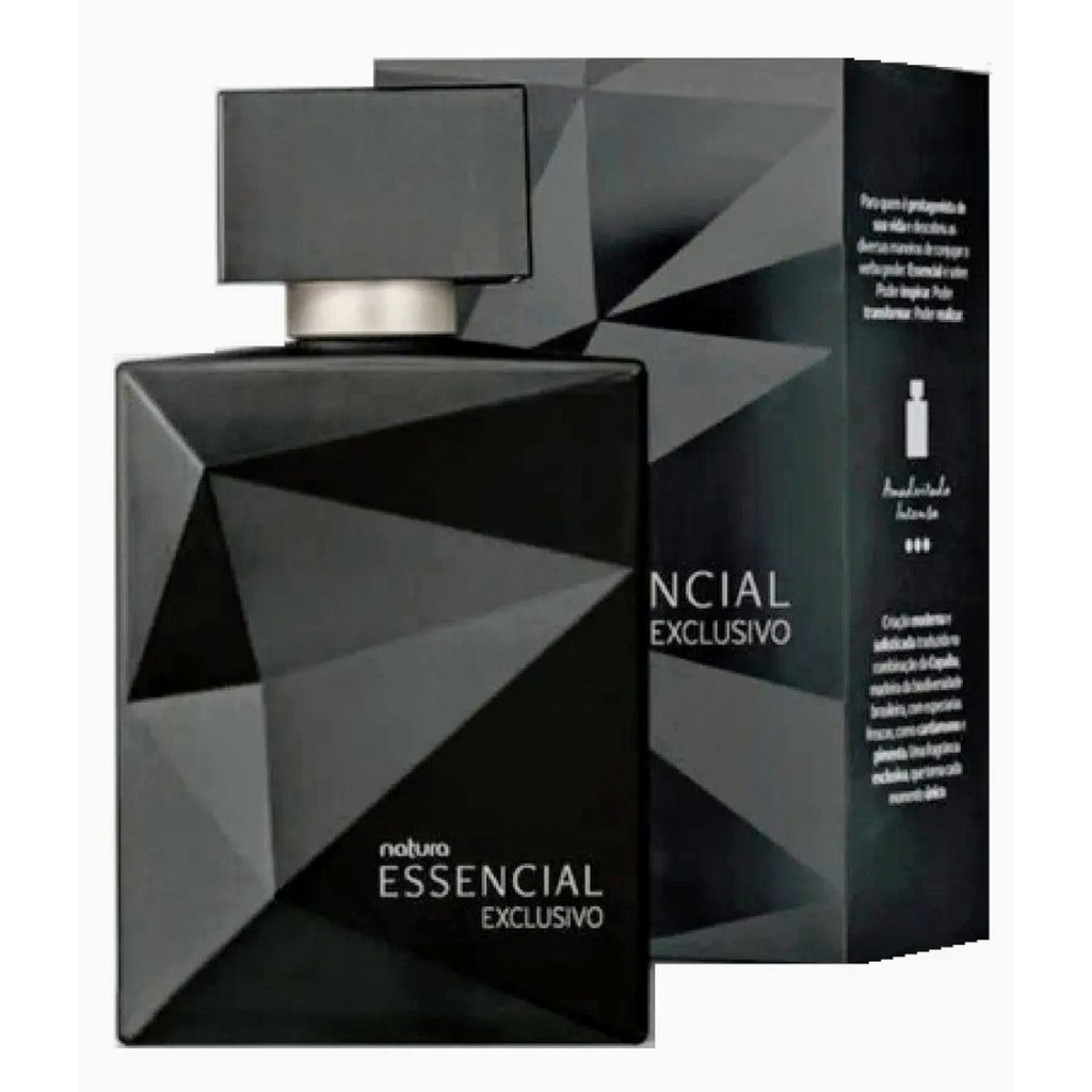 Perfume Natura Essencial Exclusivo Masculino 100 ml | Shopee Brasil