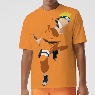 Naruto desenhos animados 3D imprimir t-shirt, camisa de manga