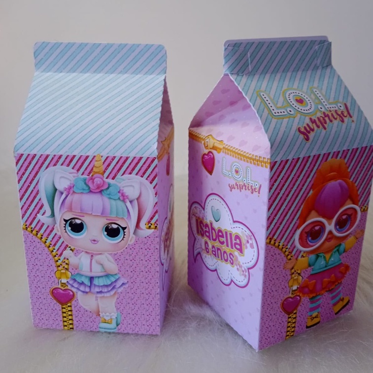 10 peças - Tema Lol Surprise - Lembrancinha Personalizada (aniversário ...