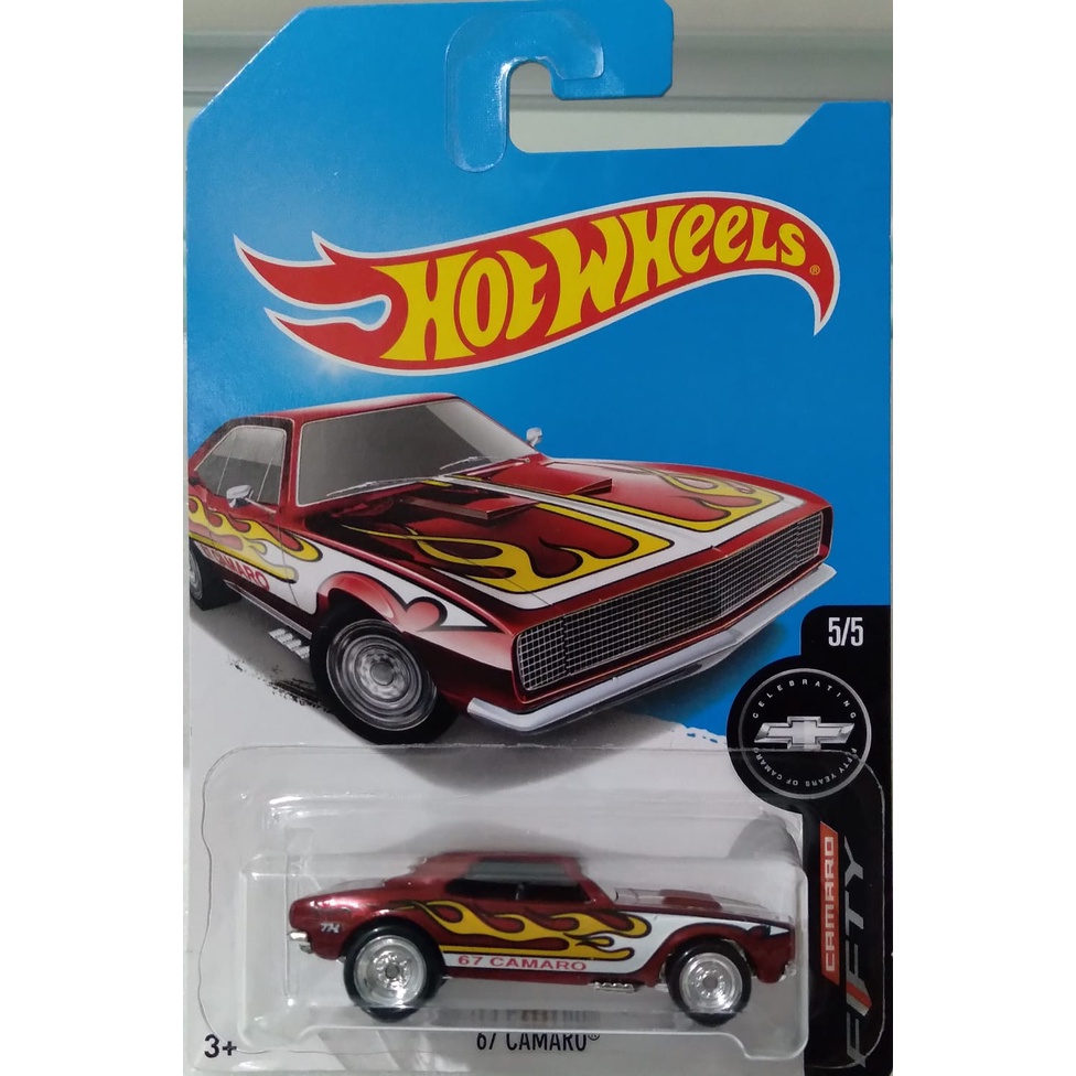 Hot Wheels '67 Camaro super Treasuse Hunt (STH) | Shopee Brasil