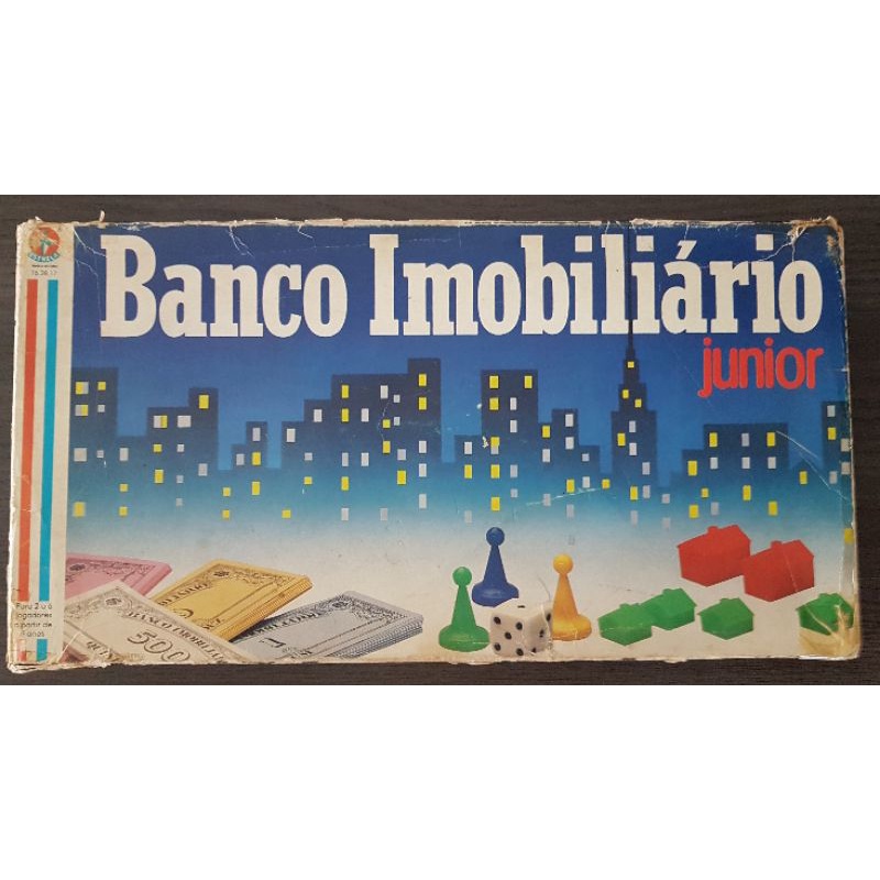 Jogo Banco Imobiliário Anos 80 e 90