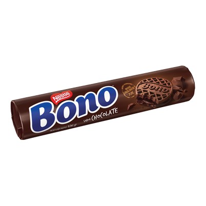 Biscoito Bono Recheado Sabor Chocolate 126g | Shopee Brasil