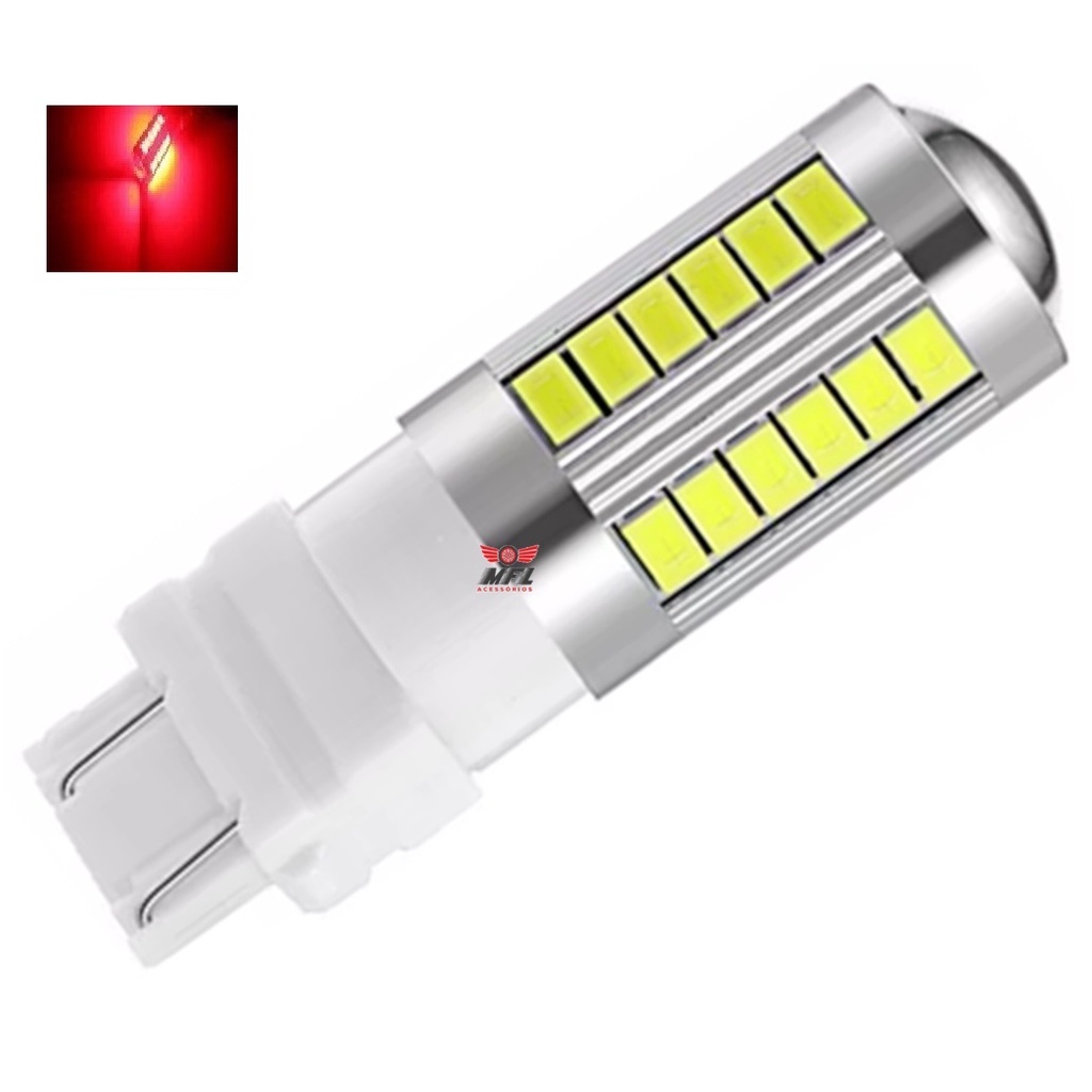 LAMPADA H1 10 LED CREE BRANCO 12V - MFL ACESSORIOS LTDA