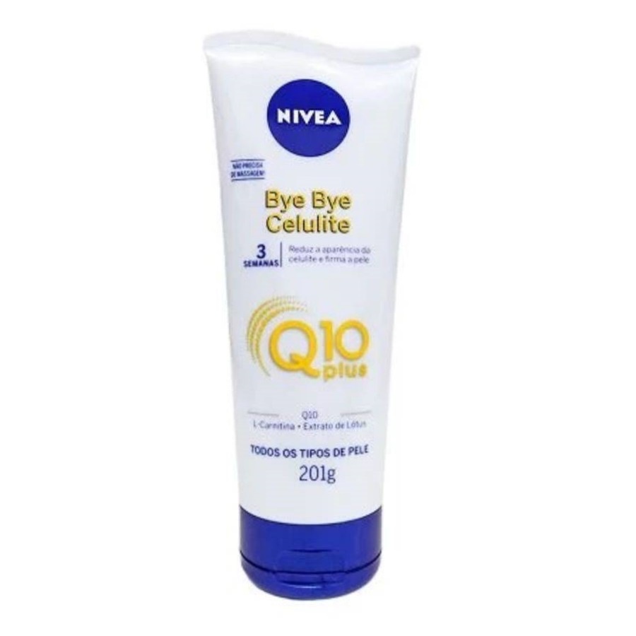 Creme Nivea Bye Bye Celulite Q10 Plus Firmador 201g | Shopee Brasil