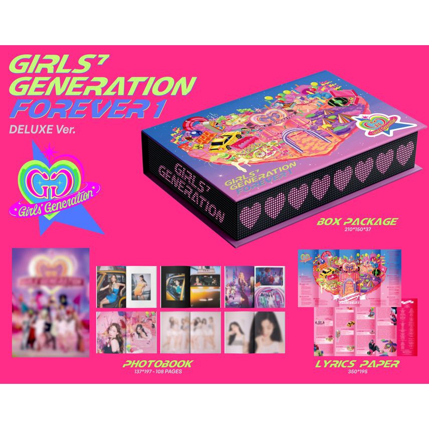 GIRLS' GENERATION アルバムセット Girls Generation SNSD [FOREVER 1] 7th Deluxe(Special) / Standard