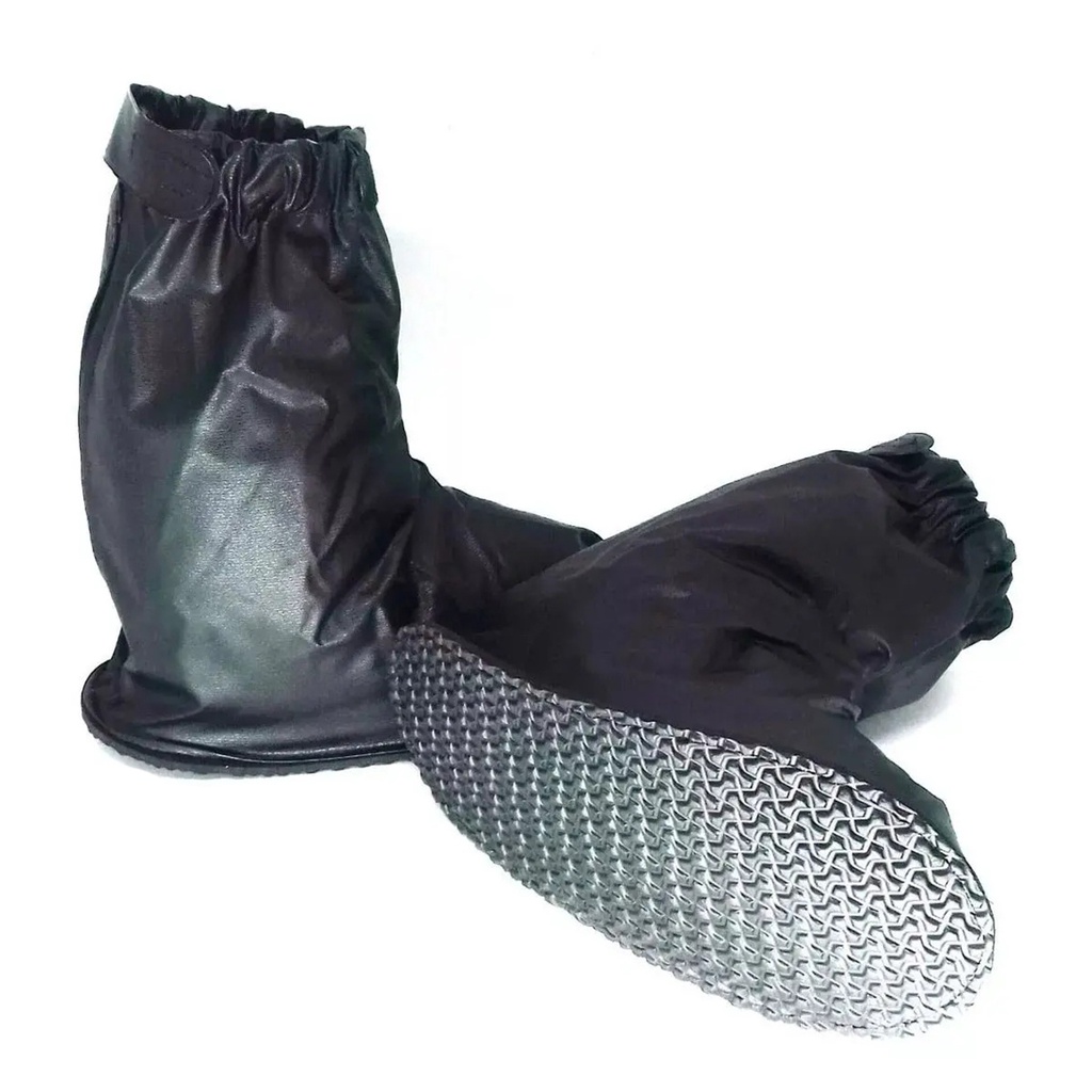 Polaina Galocha Bota Motoqueiro Capa de Chuva Impermeável Solado de ...