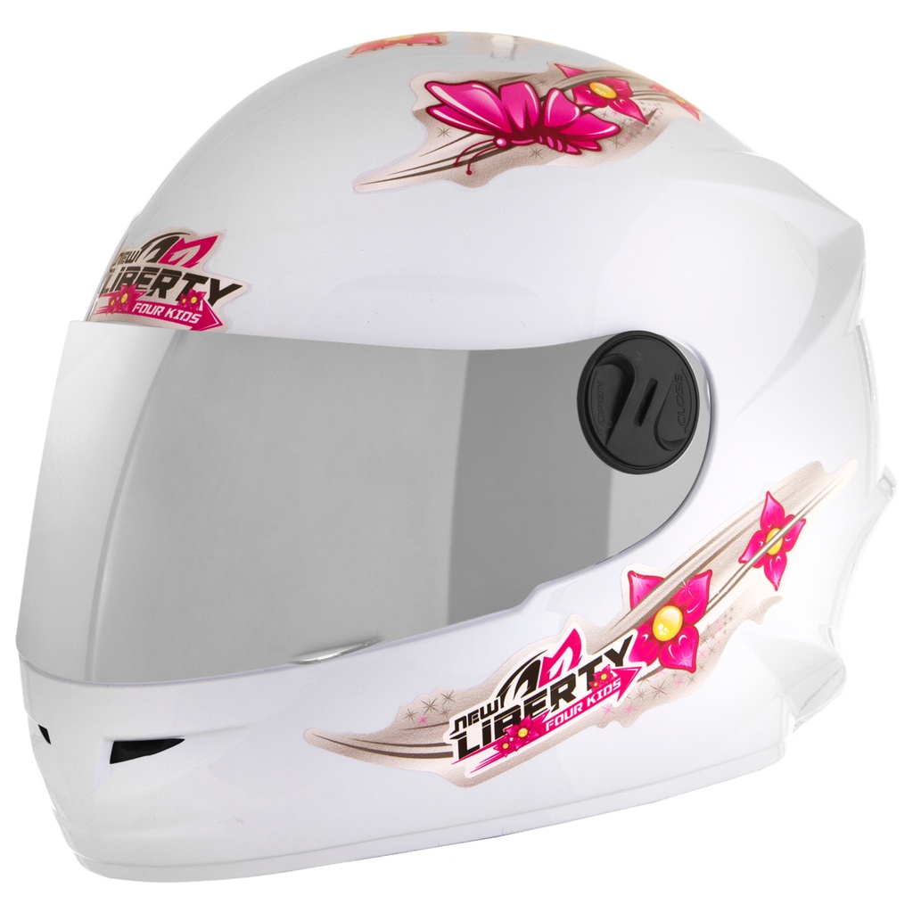 Capacete Infantil Moto Fechado Masculino Paint Kids Menino