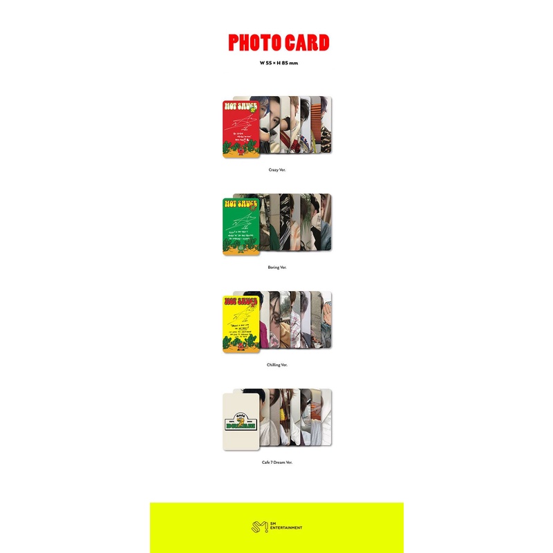 NCT DREAM 1st Album - Hot Sauce (Photobook Ver.) | Shopee Brasil