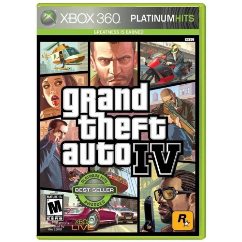 Grand Theft Auto IV (GTA 4) Xbox 360 (USADO) - Fenix GZ - 16 anos