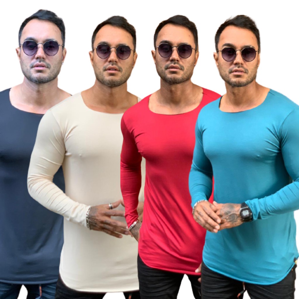 Camiseta long online fit