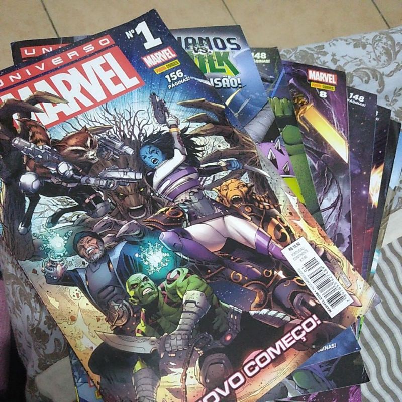 Universo Marvel 4ª série Volumes avulsos