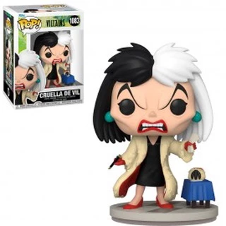 FUNKO POP DISNEY VILLAINS - CRUELLA DE VIL 1083 NOVO ORIGINAL em Oferta na Shopee