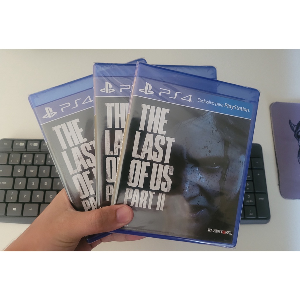 The Last Of Us Part II 2 Ps4 Mídia Física Novo Lacrado