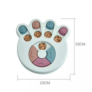 Gato interativo cão quebra-cabeça brinquedo lento comida tigelas para gatos  pequenos cães gatinho pet formação brinquedos melhorar iq jogo juguetes  para gatos - AliExpress