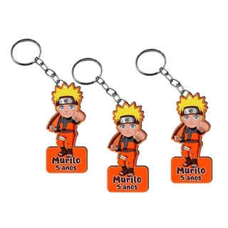 Chaveiro Lembrança Naruto 1 personalizado
