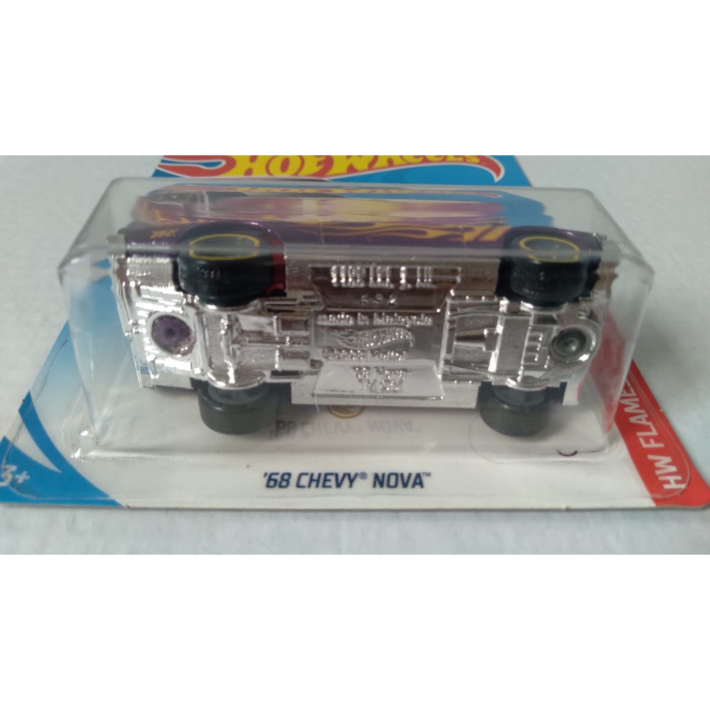 Hot Wheels '68 Chevy Nova Super Treasure Hunt (STH) | Shopee Brasil