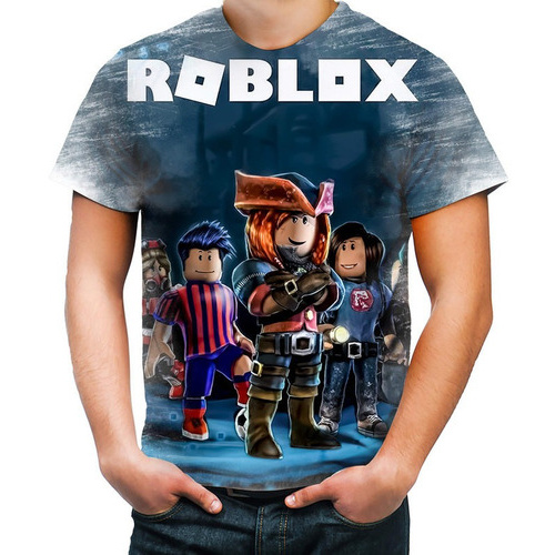 Camiseta Roblox Mod 02 Estampa Total Infantil - PlayGamesShop