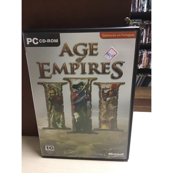 Age Of Empires jogo pc cd rom Shopee Brasil