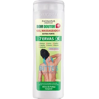 Gel Massageador Facinatus Cosméticos Bom doutor 7 ervas 200g