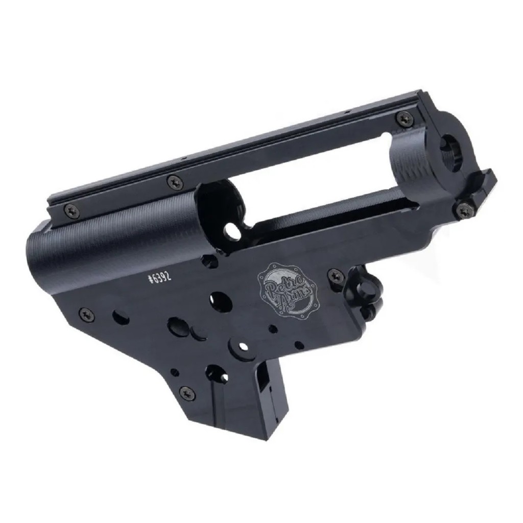 Gearbox Airsoft Retro Arms V2 Cnc 8mm 100% Alum 7075 Aeg M4
