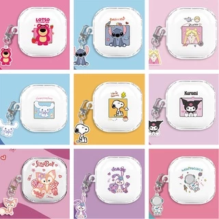 Em Estoque Para QCY HT05 Caixa Melobuds Anc Cute Bear Cartoon Astronaut Earphone Case Capa Protetora Transparente TPU Com Pingente