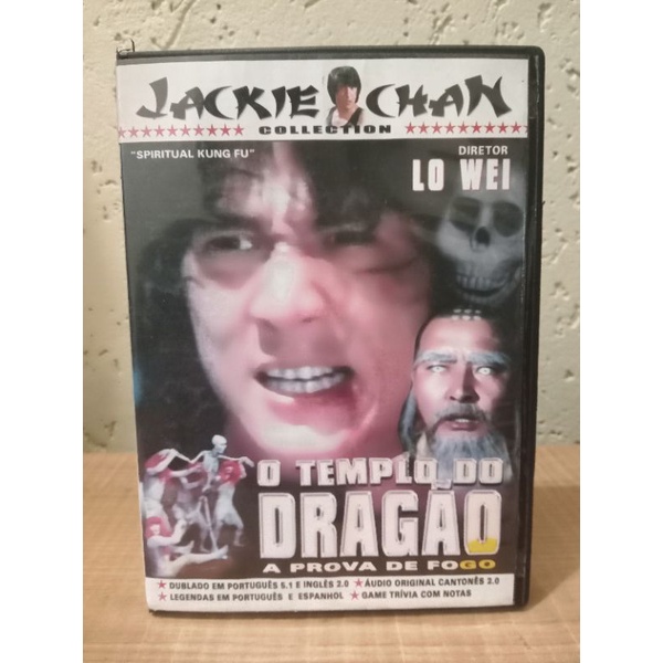 O Templo do Dragão - A Prova de Fogo - DVD516 em Promoção na