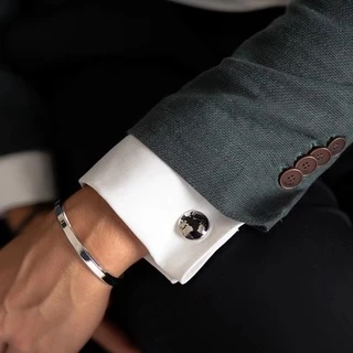 Bracelete Prata Masculino Aço Inoxidável/ Bracelete Pulseira Masculina Alta Qualidade/ Bracelete liso