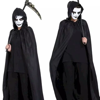 capa da morte para festa de halloween .carnaval e eventos em geral