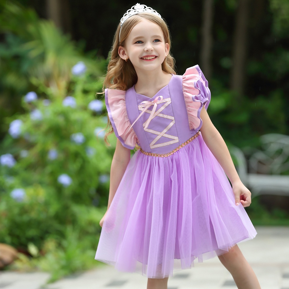 Vestido da clearance rapunzel simples