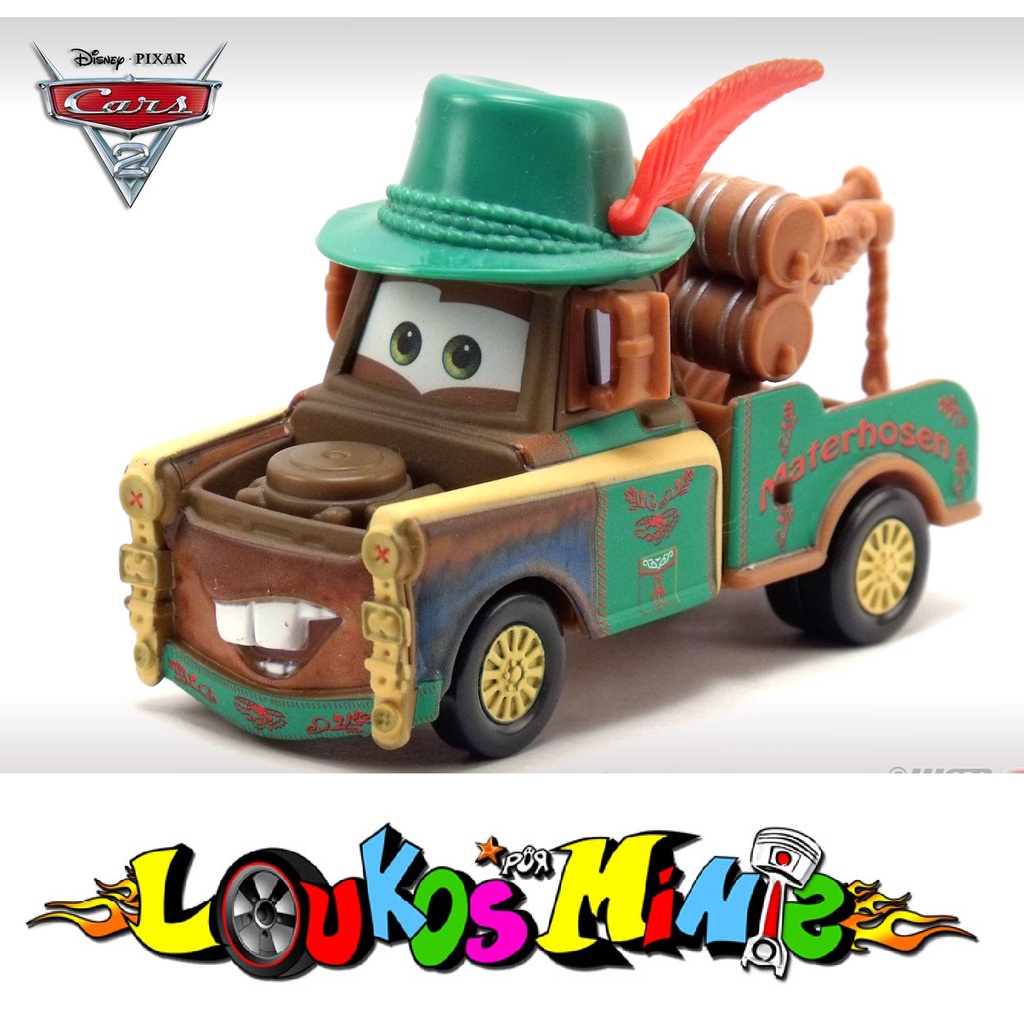 Disney Cars Materhosen Deluxe Maters Mater Original Loose