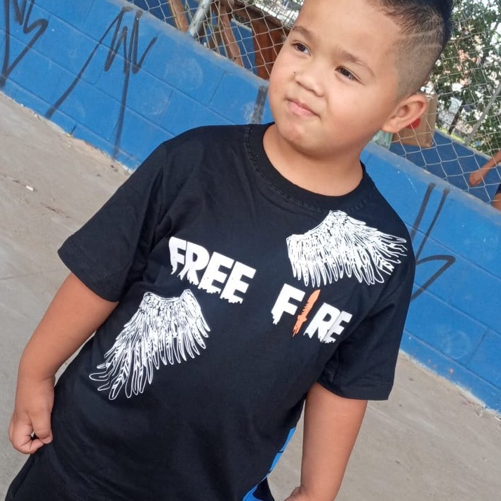 Camisa Free Fire Gamer Angelical - FERRACIN - Loja