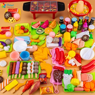 Tocar Cozinha, Brinquedo Hambúrguer Realista para Crianças Conjunto com  Bandeja,Brinquedo comida infantil fofo para berçário, jardim infância, jogo  cozinha colorido para Buniq