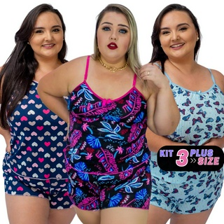 Conjunto Pijama Cute Plus Size - Modaliss