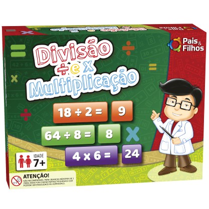Jogo Pedagógico Infantil Operações Divertidas Matemáticas