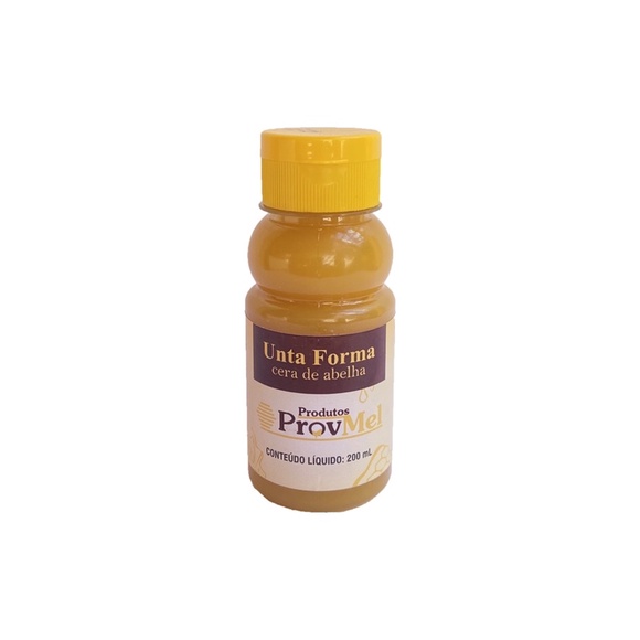 Unta Forma Cera de Abelha 200 mL Prov Mel