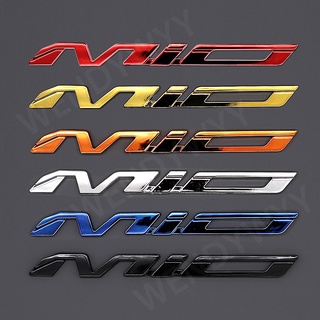 2pcs mio Adesivo Para Motocicleta decels Galvanoplastia Logotipo Do Carro YAMAHA 151 125 Moto Emblema i 125 Acessórios