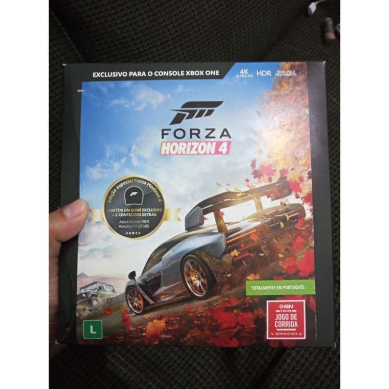Forza Horizon 4 Ed. Especial + Bone Xbox One Mídia Física