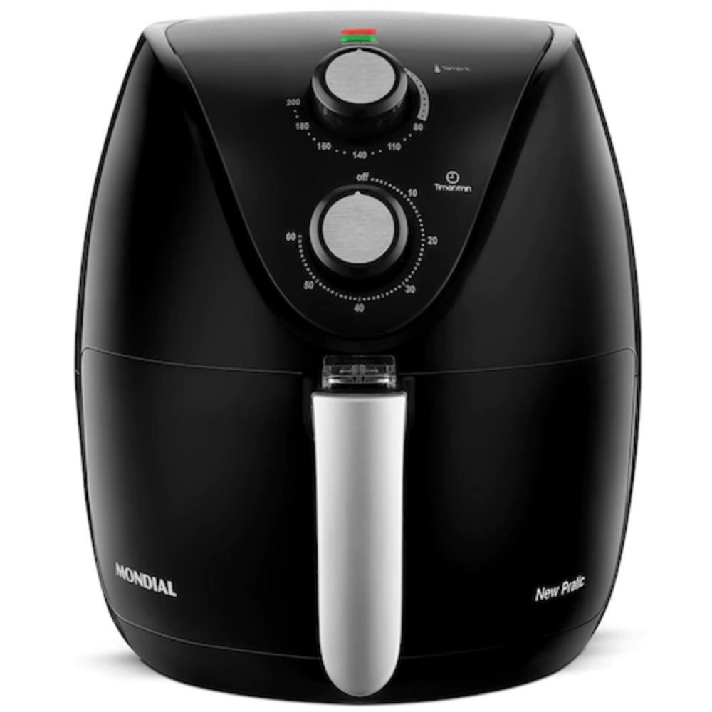 Fritadeira Elétrica Air Fryer Mondial 3,5L Preta com Timer 127v AF31