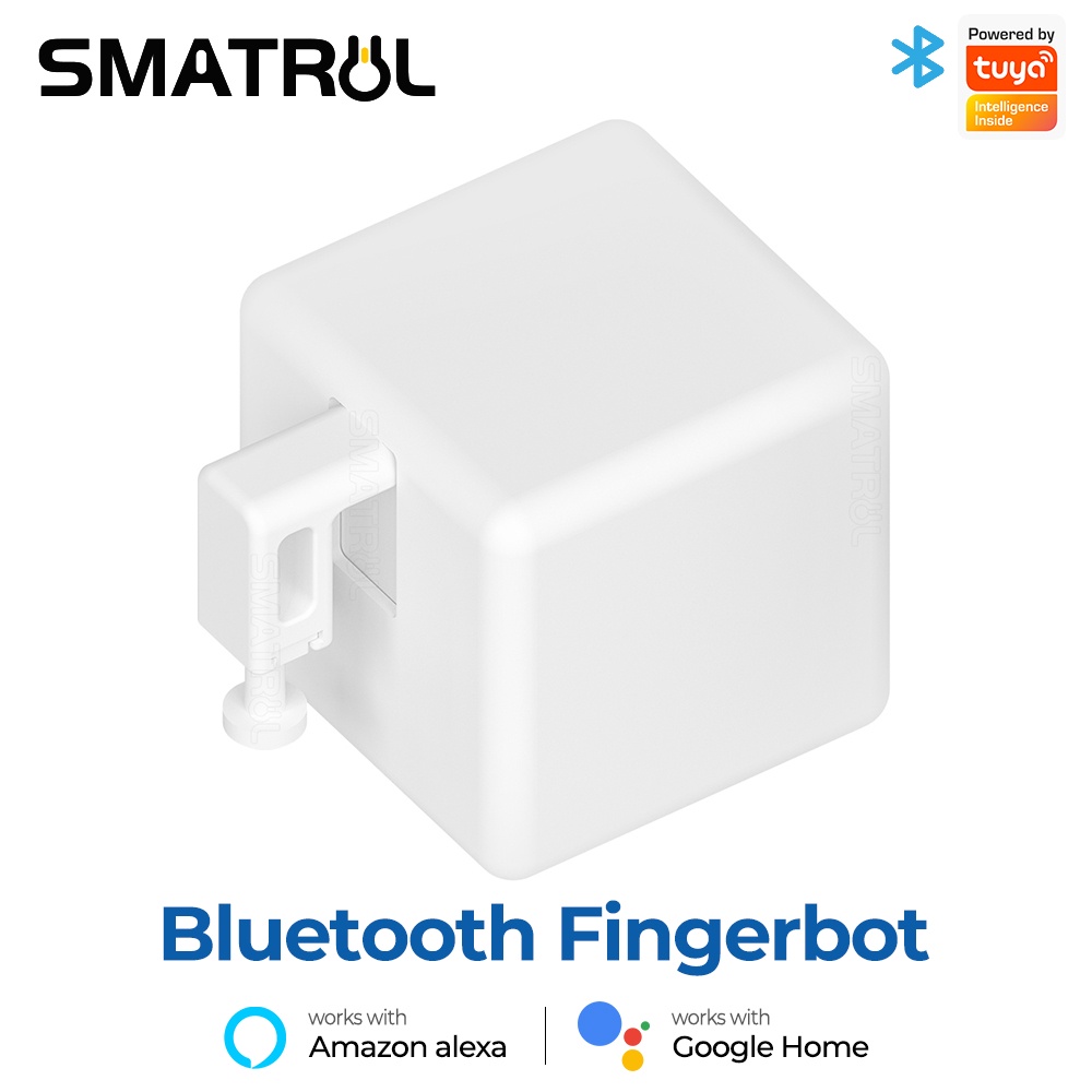SMATRUL Tuya Smart Bluetooth Fingerbot Botão Pusher Life App Voz Controle Alexa , Google Assistente