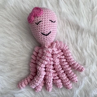 Polvo Amigurumi / Polvinho / Acalmar o bebê