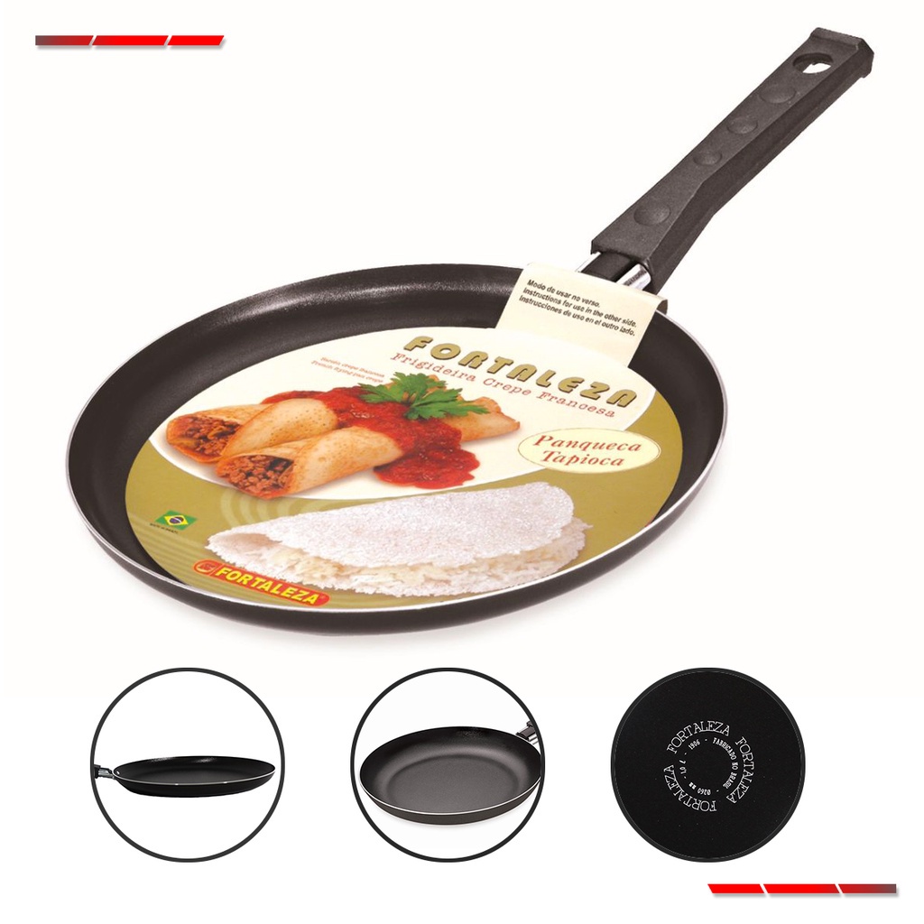 Chef's Pan - Frigideira Antiaderente para Crepes e Panquecas 26 cm - Casa