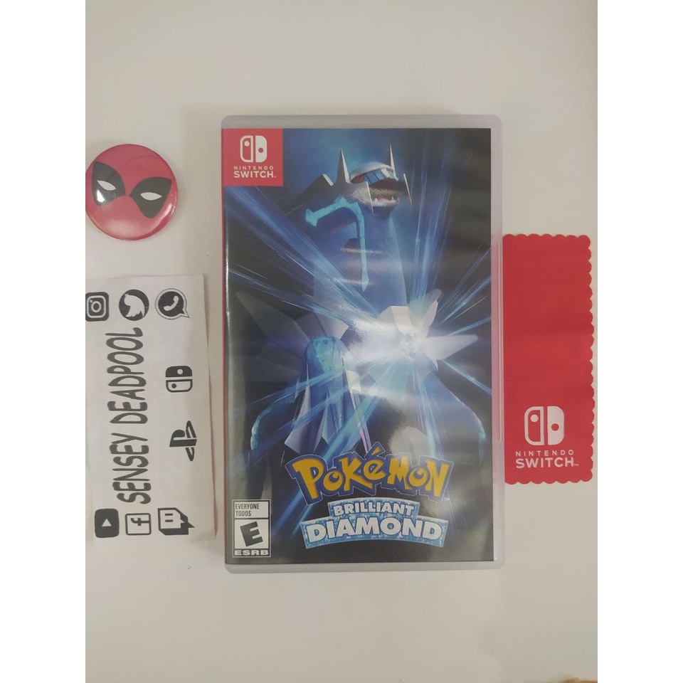 Pokemon Brilliant Diamond Nintendo Switch Shopee Brasil