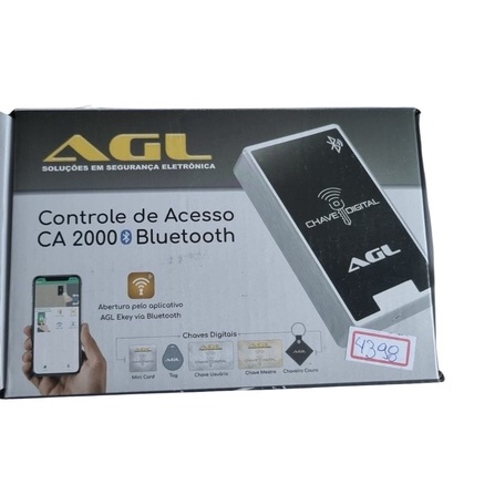 Controle de Acesso CA2000 Bluetooth AGL