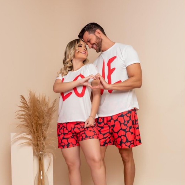 Foply casal pijamas conjunto 100% algodão homewear estilo fresco