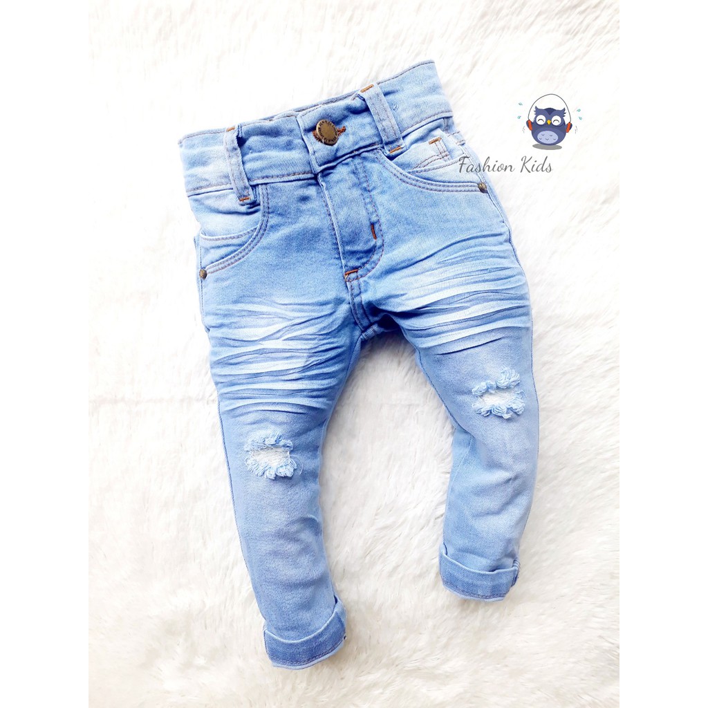 Calça jeans para store bebe