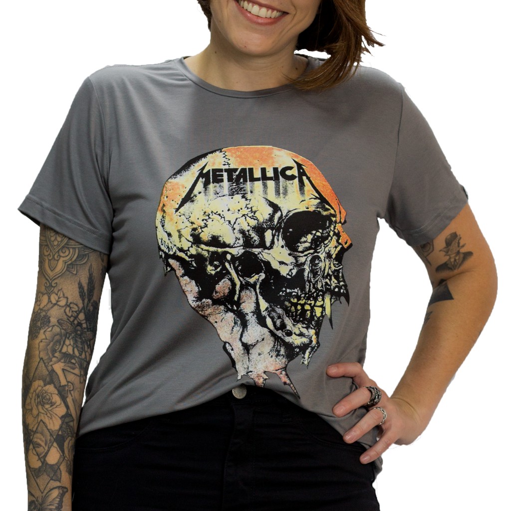 Camisas de 2024 rock femininas