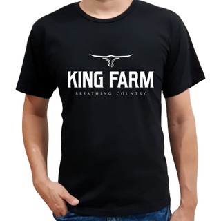 Camiseta Country King Farm - Camisa Masculina Unissex